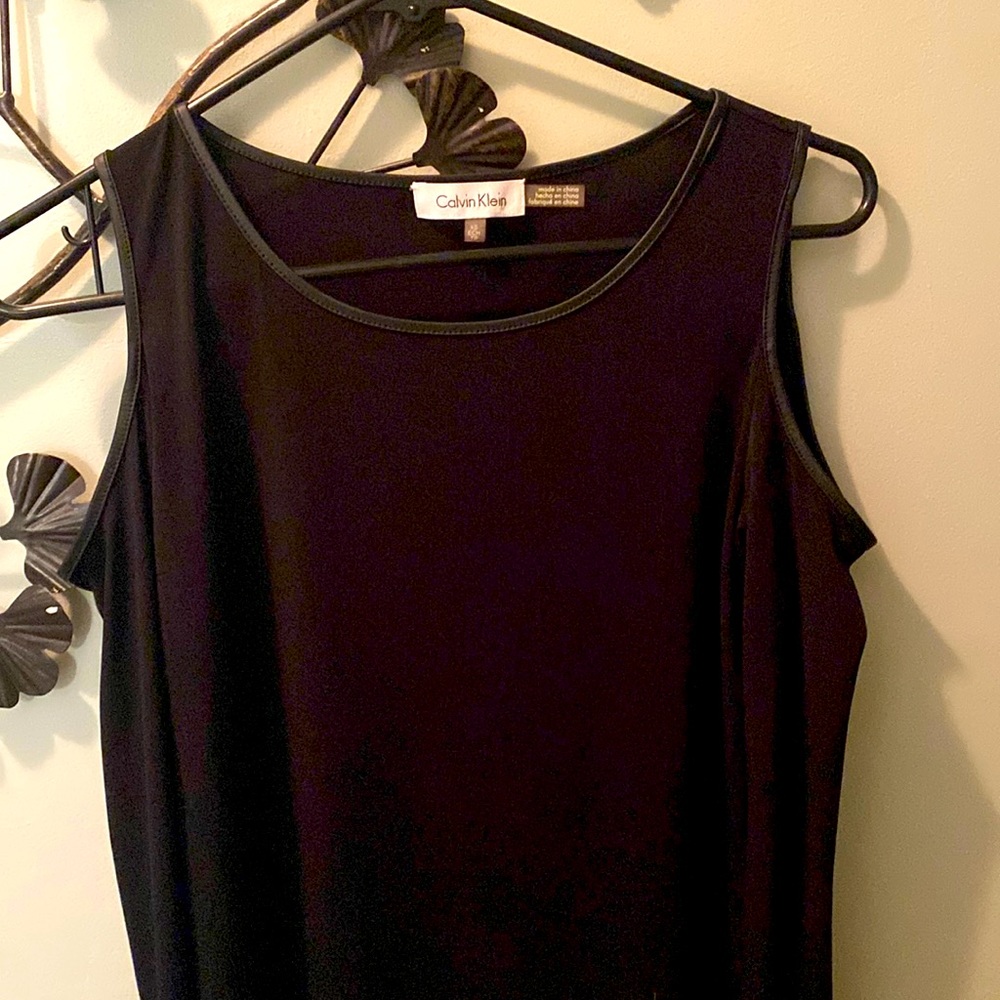Calvin Klein Black Long Sleeved Top